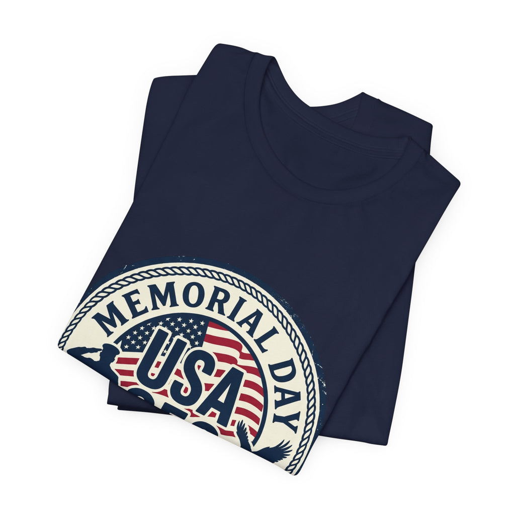 USA 250 Memorial Day Tee | 1776–2026 Vintage Distressed Patriotic
