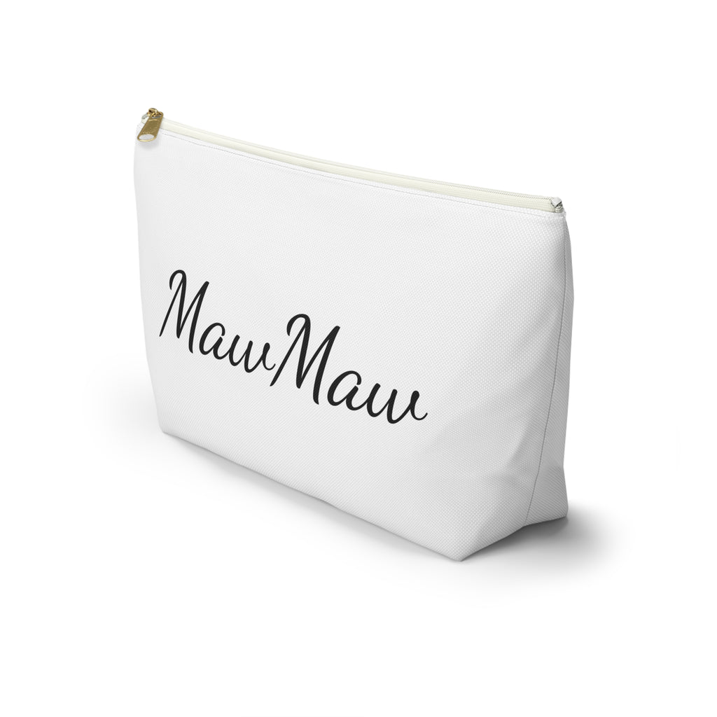 Personalized Accessory Pouch – T‑Bottom Makeup & Travel Bag