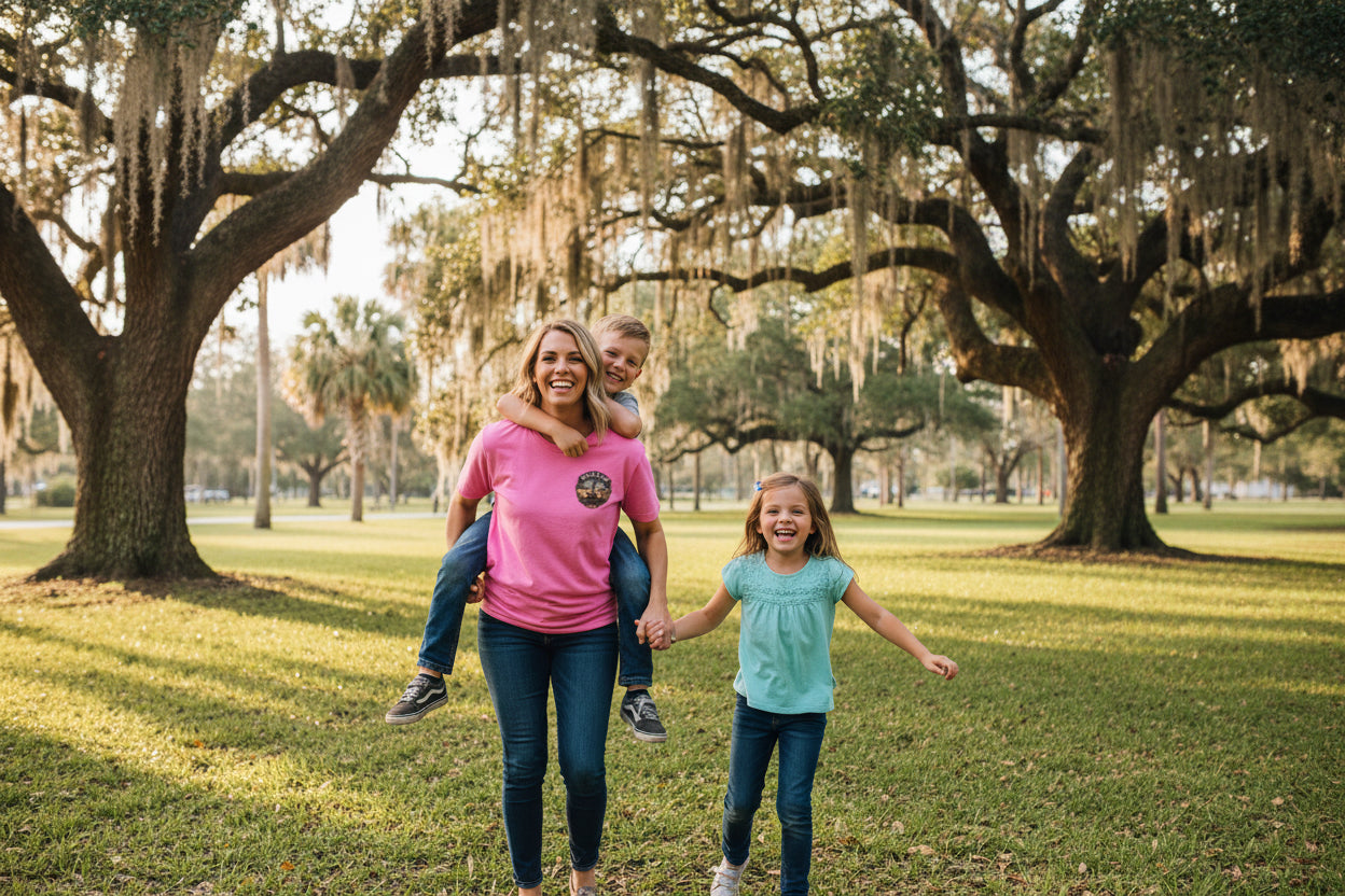Oil Rig T‑Shirt — 'Louisiana Drill Baby Drill' Offshore Platform Tee