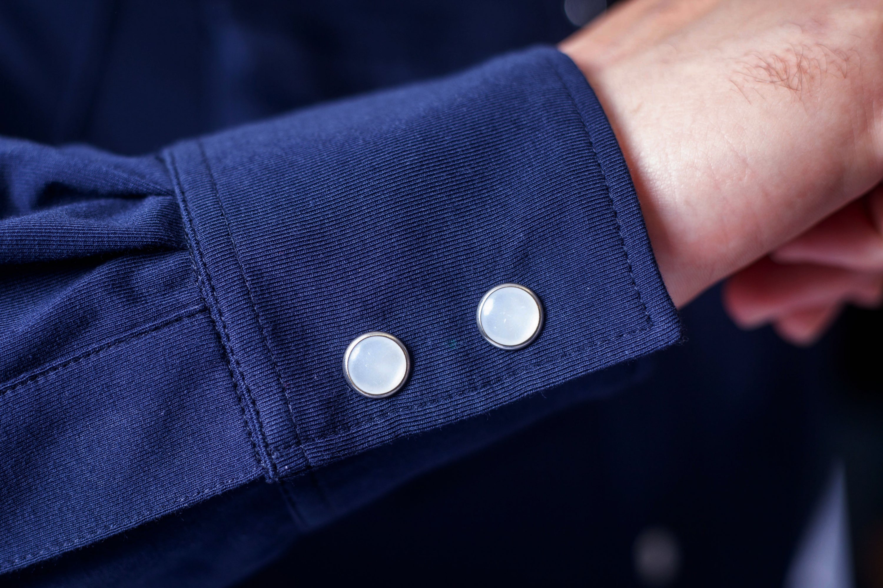 Buki’s Cinqo Western Tech Shirt - Navy