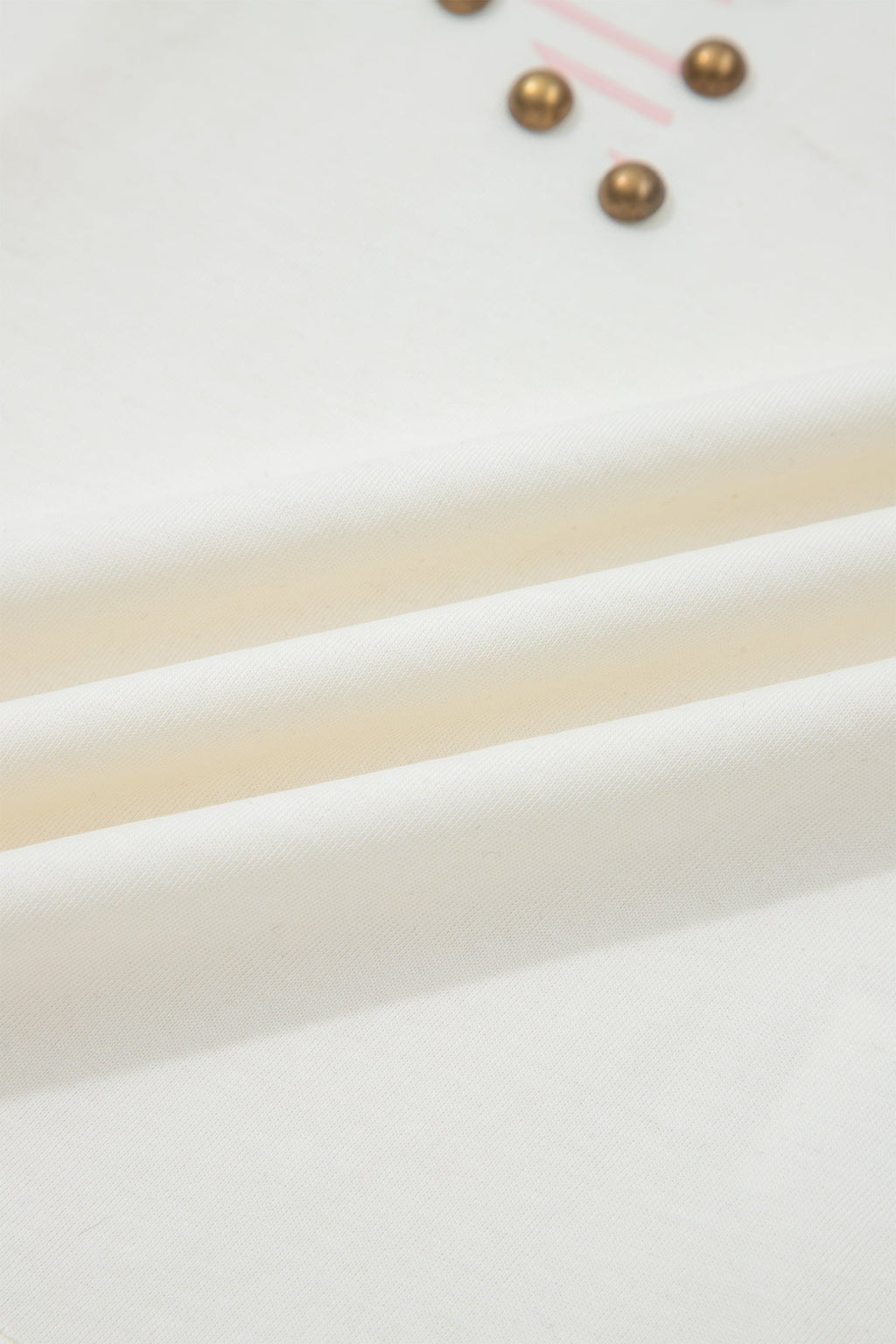 Western Star Studded Detail Short Sleeve Top