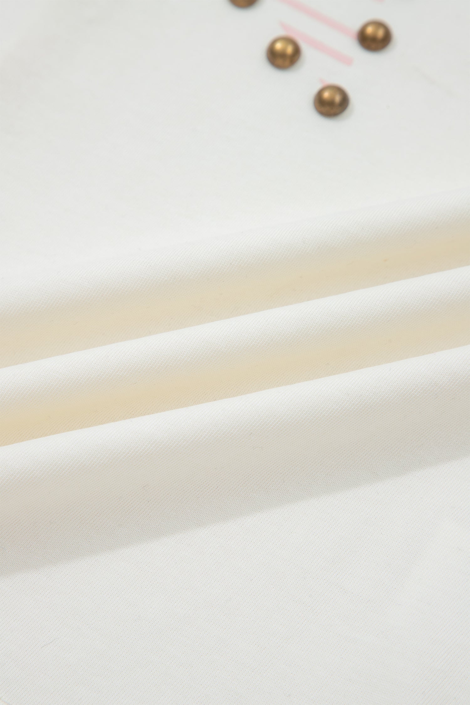 Western Star Studded Detail Short Sleeve Top