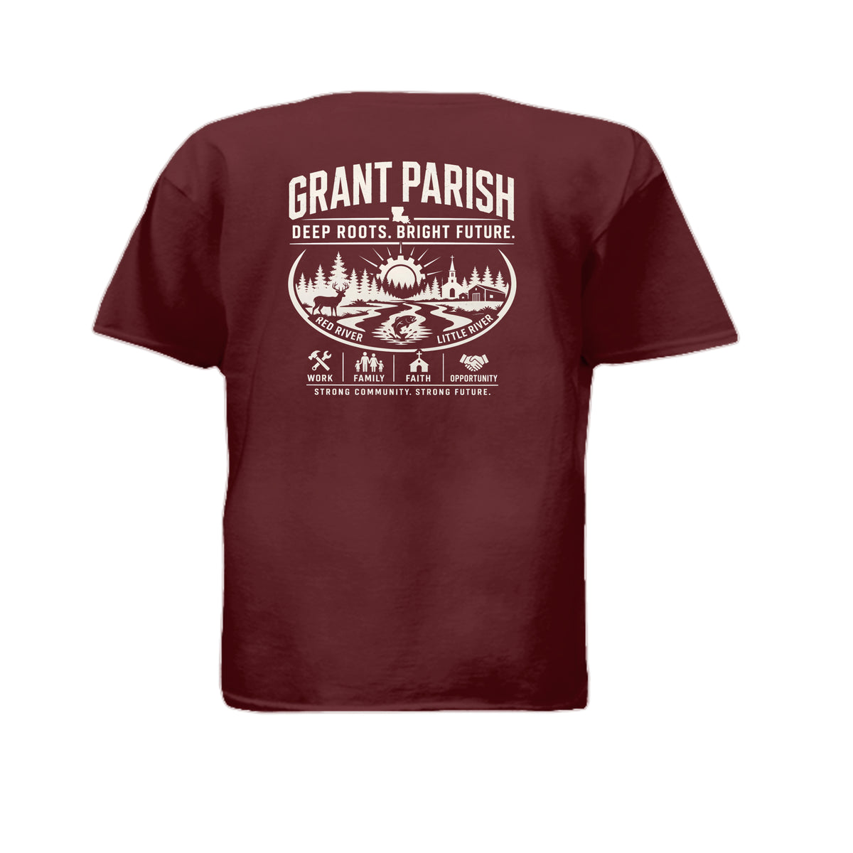 MAROON - G500B - BACK