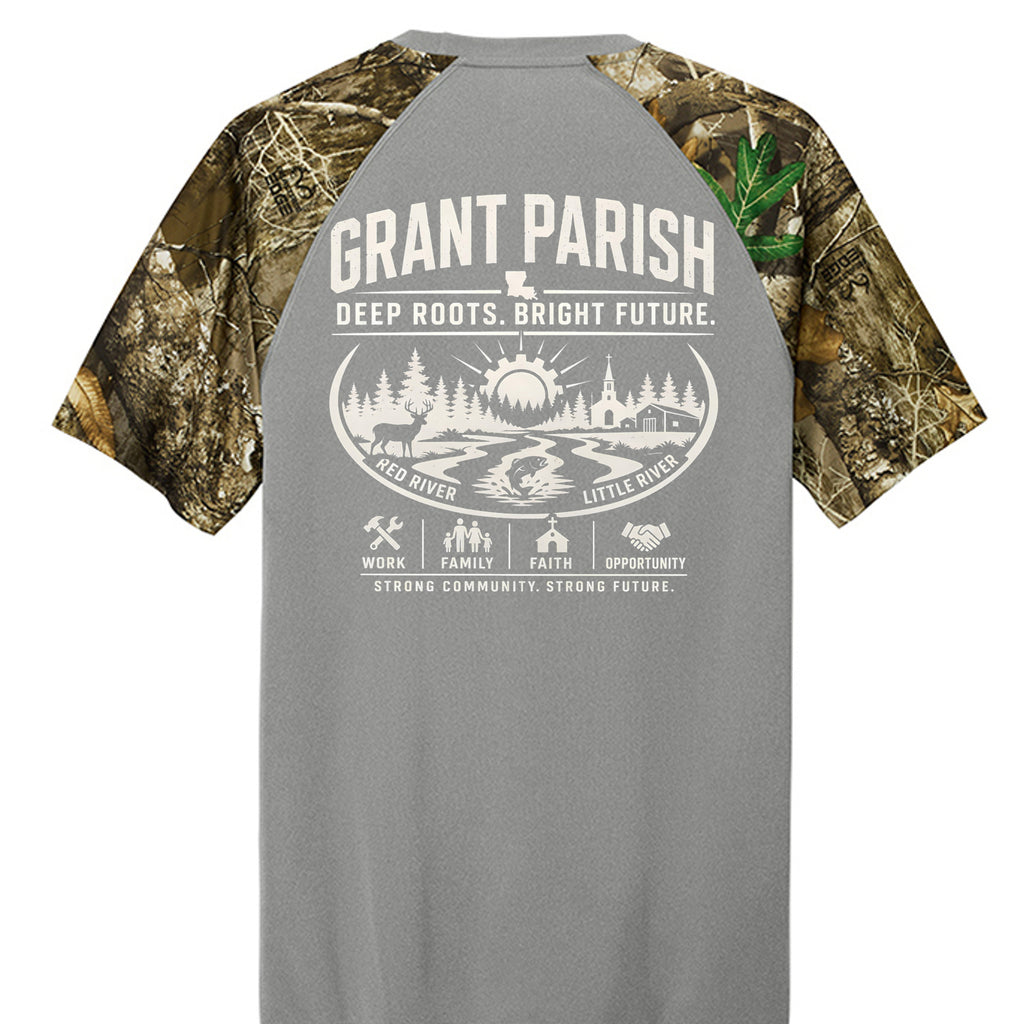 Grey Concrete Heather/ Realtree Edge - RU151 - BACK