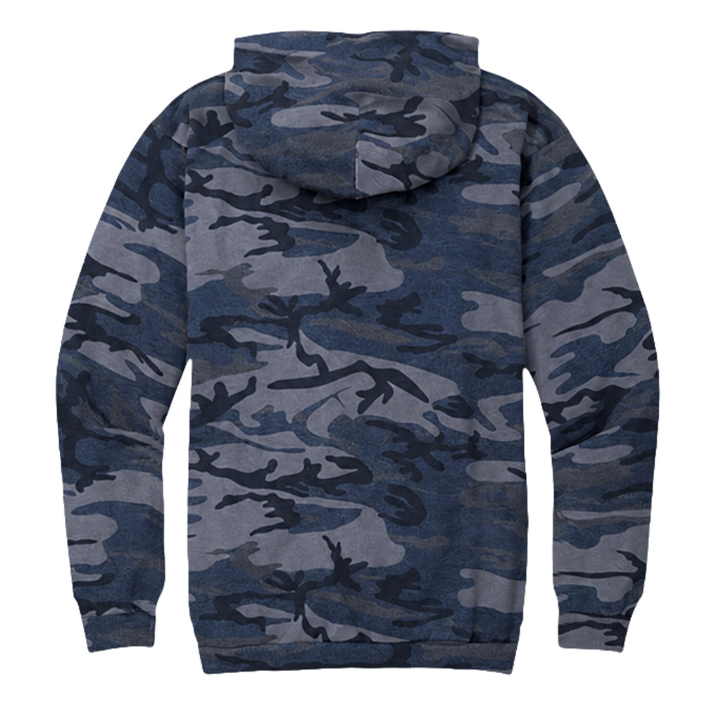 Heather Navy Camo - PC78HC - BACK